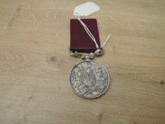 A Queen Victoria Army Long Service & Good Conduct Medal, 1874-1901 to 8 TR SJT.MAGR.H.BARKER.20TH.