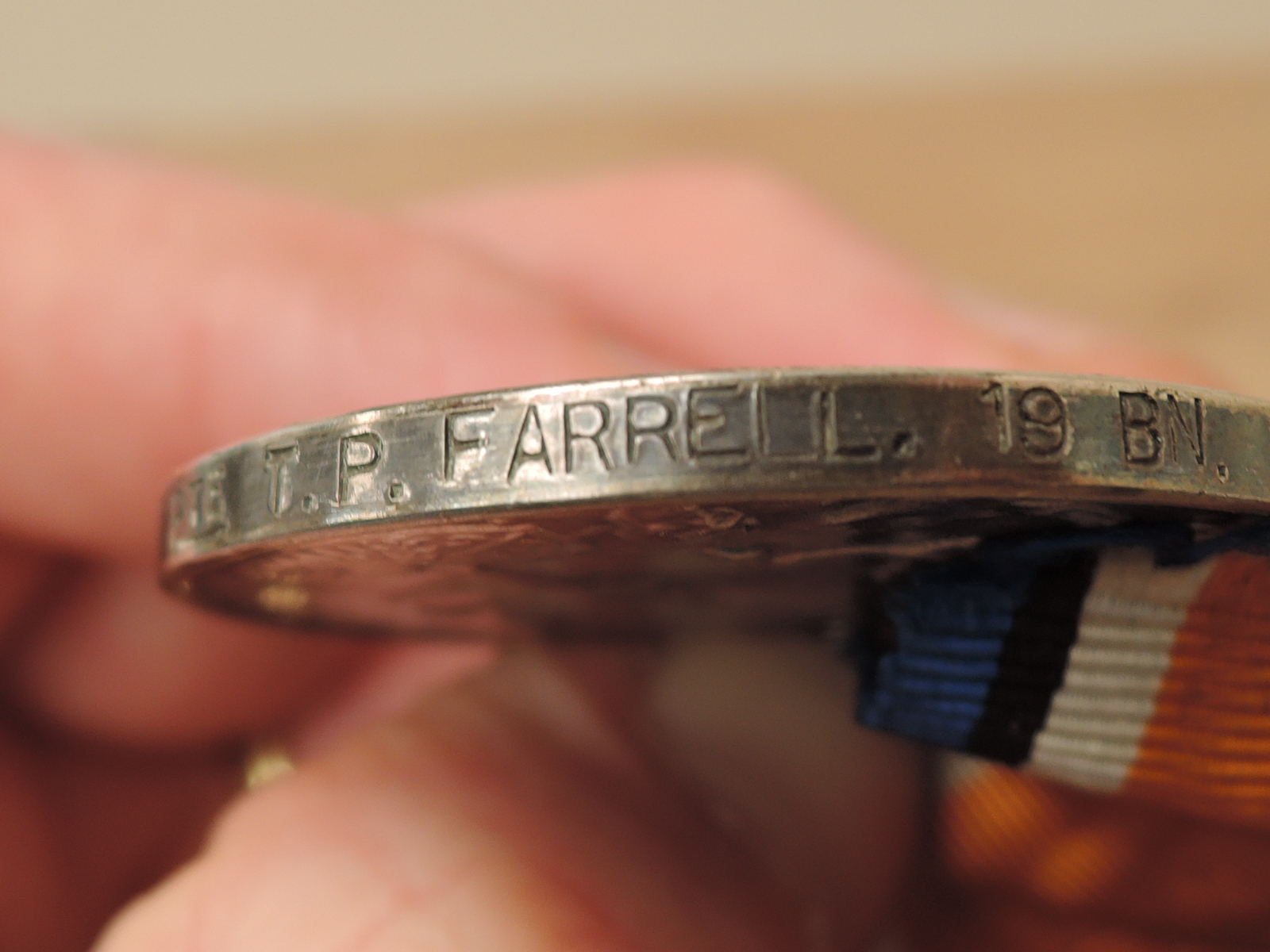 A WWI Trio of Medals to 1793.PTE.J.PARKER 18/BN.A.I.F (Australian Imperial Force) 1914-15 Star, - Image 6 of 7