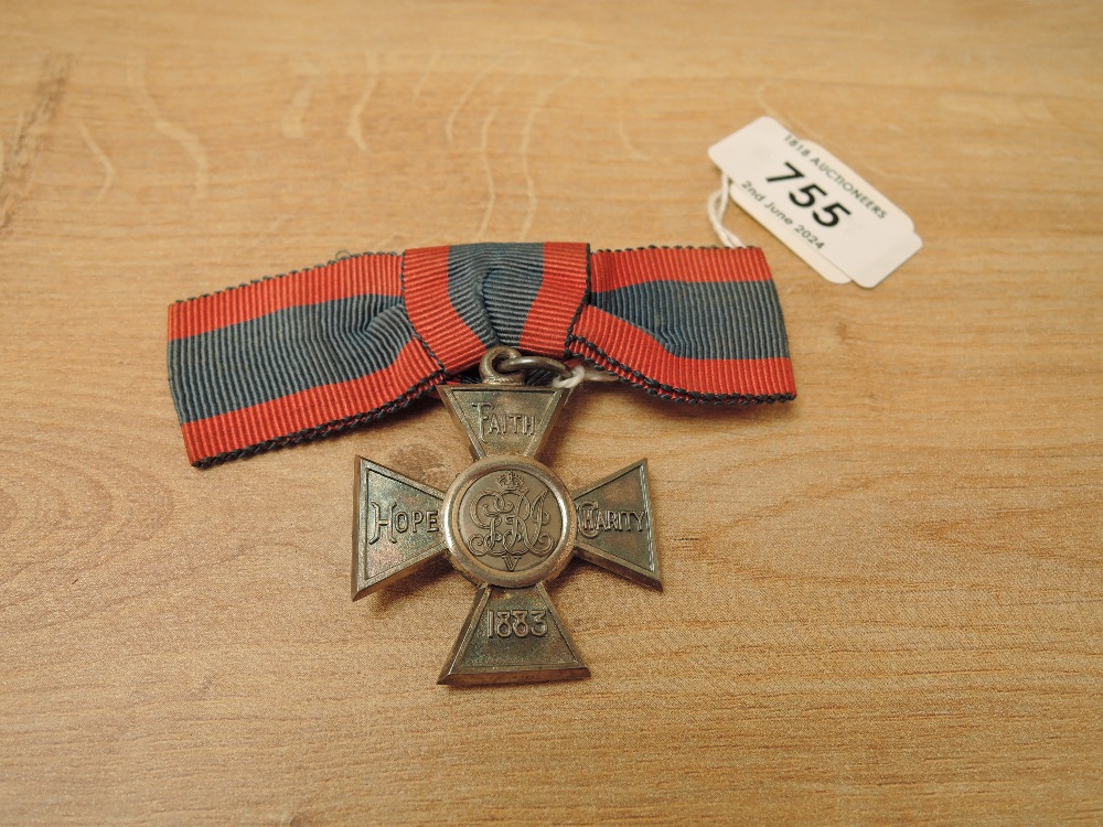 A George V Second Class Royal Red Cross Medal with Ribbon, unnamed - Image 2 of 2