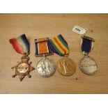 A WWI Trio, 1914-15 Star, War and Victory Medal, 1914-15 Star to 180179 M.GEEHELER.ACT.C.P.O.RN