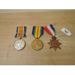 A WWI Trio, 1914-15 Star to J.7959.J.CORLEY.A.B.R.N and War & Victory Medals to J.7959.J.CORLEY.