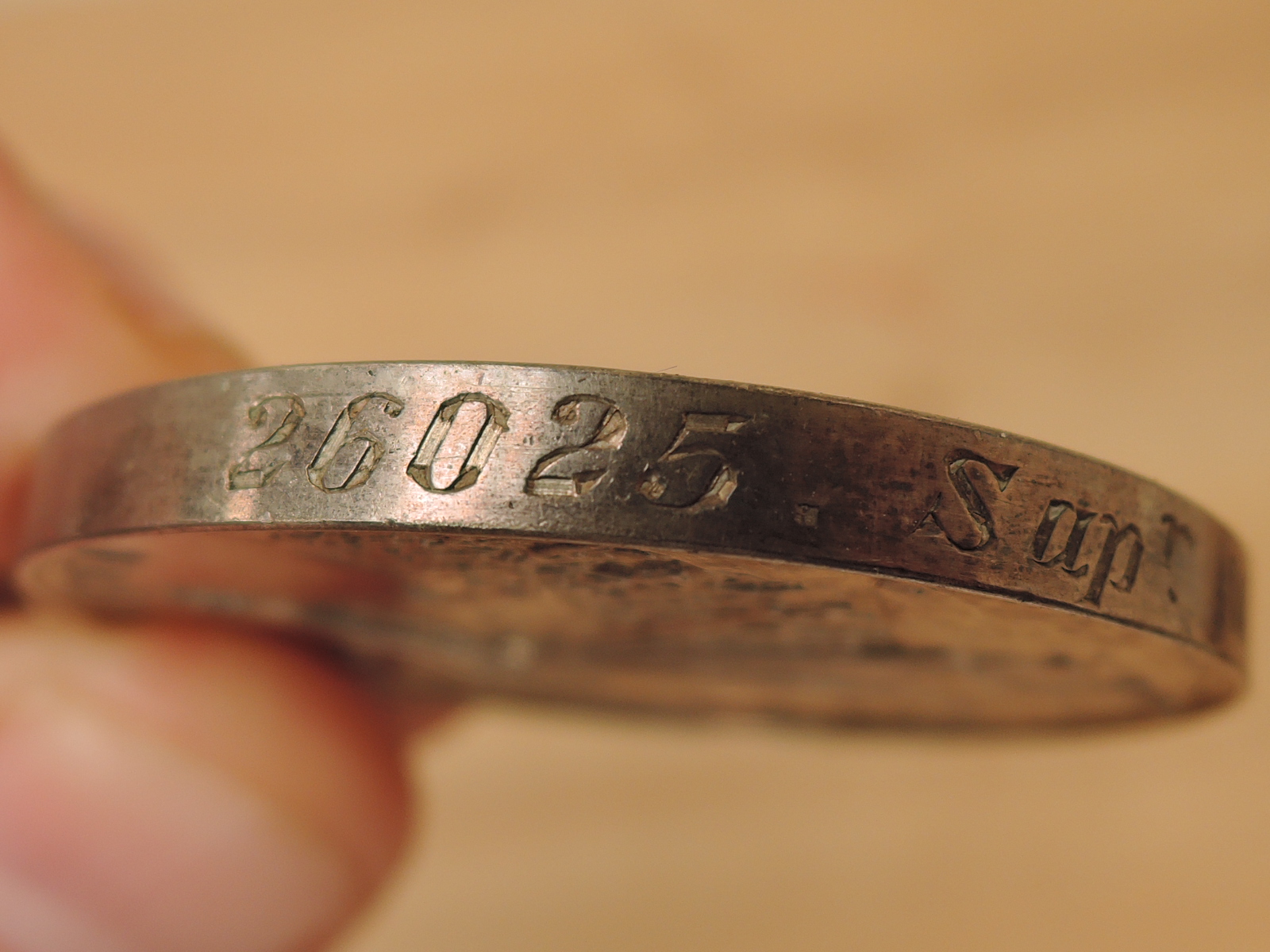 A Queen's South Africa Medal with three clasps, Cape Colony, Orange Free State and Belmount to 26025 - Image 3 of 4