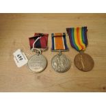 A WWI George V Distinguished Conduct Medal and WWI Pair, War & Victory Medals to CPL.A.WESTWOOD.