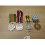 A Four Medal Group, British Korea Medal to 22277387 GNR.H.SIMMS.R.A, British UN Medal, War & Defence