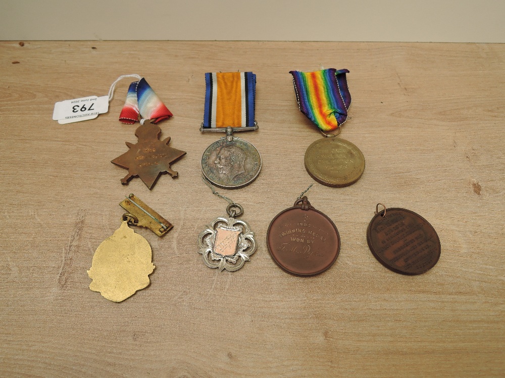 A WWI Trio, 1914-15 Star, War & Victory Medals to 17902 PTE.T.COLLYER.L/POOL.R,killed in action 11/ - Image 2 of 6