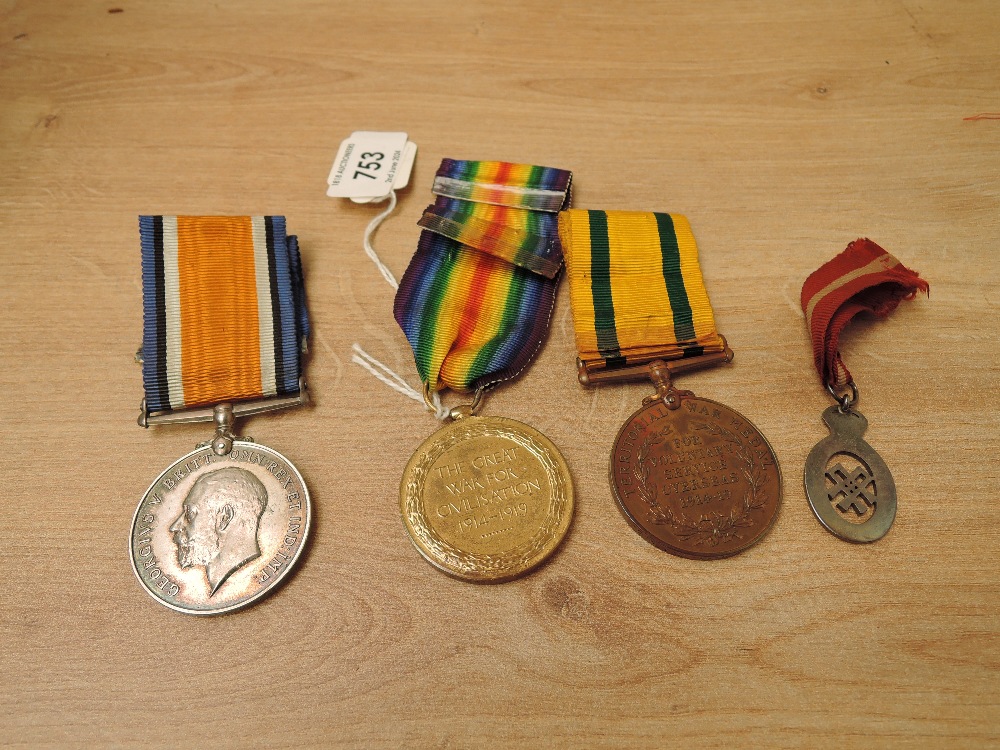 A Trio of WWI Medals to S/NURSE.G.MORGAN.T.F.N.S ( Territorial Force Nursing Service ), War Medal - Image 2 of 4