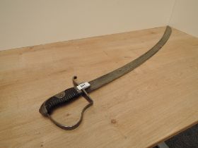 A British Light Cavalry Trooper's Sword 1796 pattern, stirrup knuckle guard, no scabbard, blade