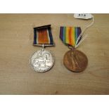 A WWI Medal Pair, War & Victory Medals to 35362 PTE.J.FAY.L.POOL.R, both with ribbons, Killed in