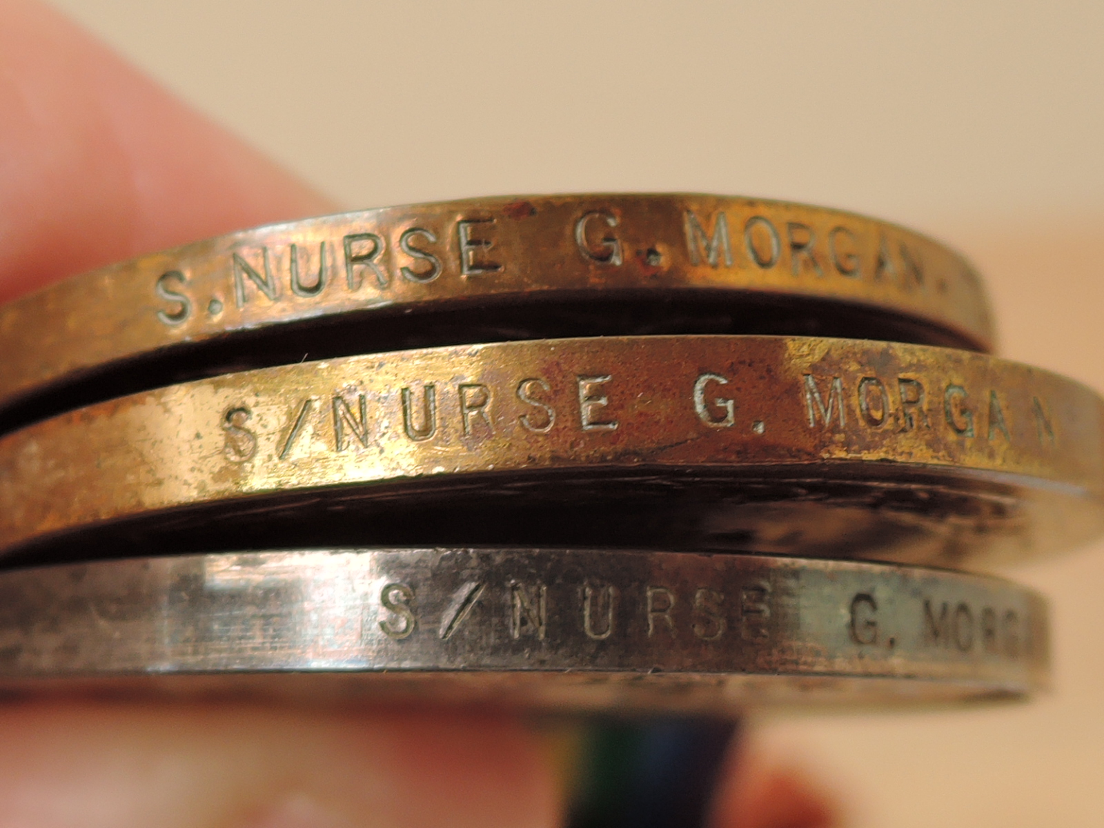 A Trio of WWI Medals to S/NURSE.G.MORGAN.T.F.N.S ( Territorial Force Nursing Service ), War Medal - Image 3 of 4