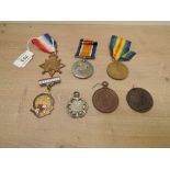 A WWI Trio, 1914-15 Star, War & Victory Medals to 17902 PTE.T.COLLYER.L/POOL.R,killed in action 11/