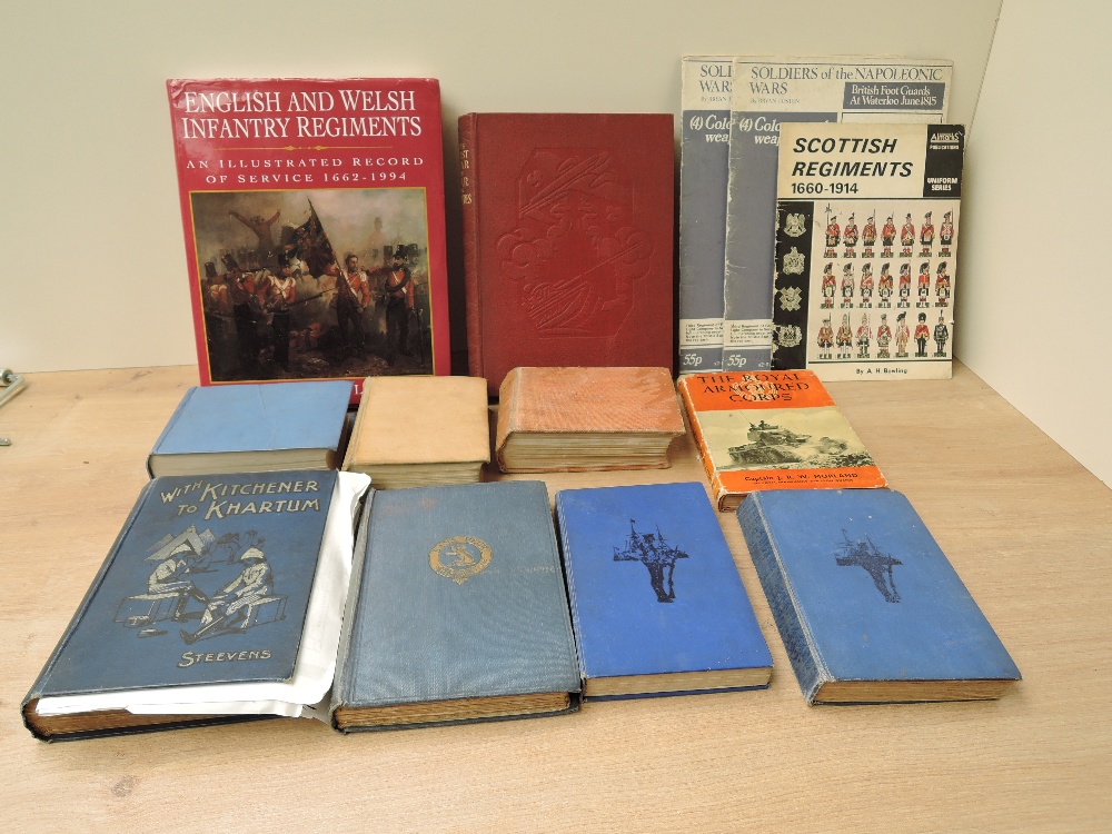 Ten Military Volumes including Royal Armoured Corps, War Diary of the 5th Seaforth Highlanders,