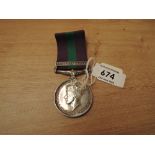 A George VI British General Service Medal 1918-62, Palestine 1945-48 clasp to 14869816 PTE.H.B.