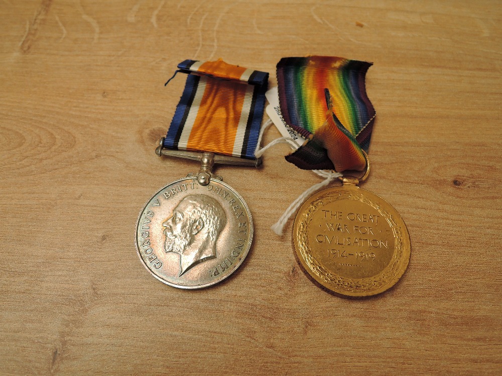 A WWI Pair, War & Victory Medals to M.17635 H.ROBSON.W.MN.2.RN - Image 2 of 4