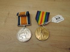 A WWI Medal Pair, War & Victory Medals to 204457 PTE.J.FOY.L.POOL.R, both with ribbons, Killed in