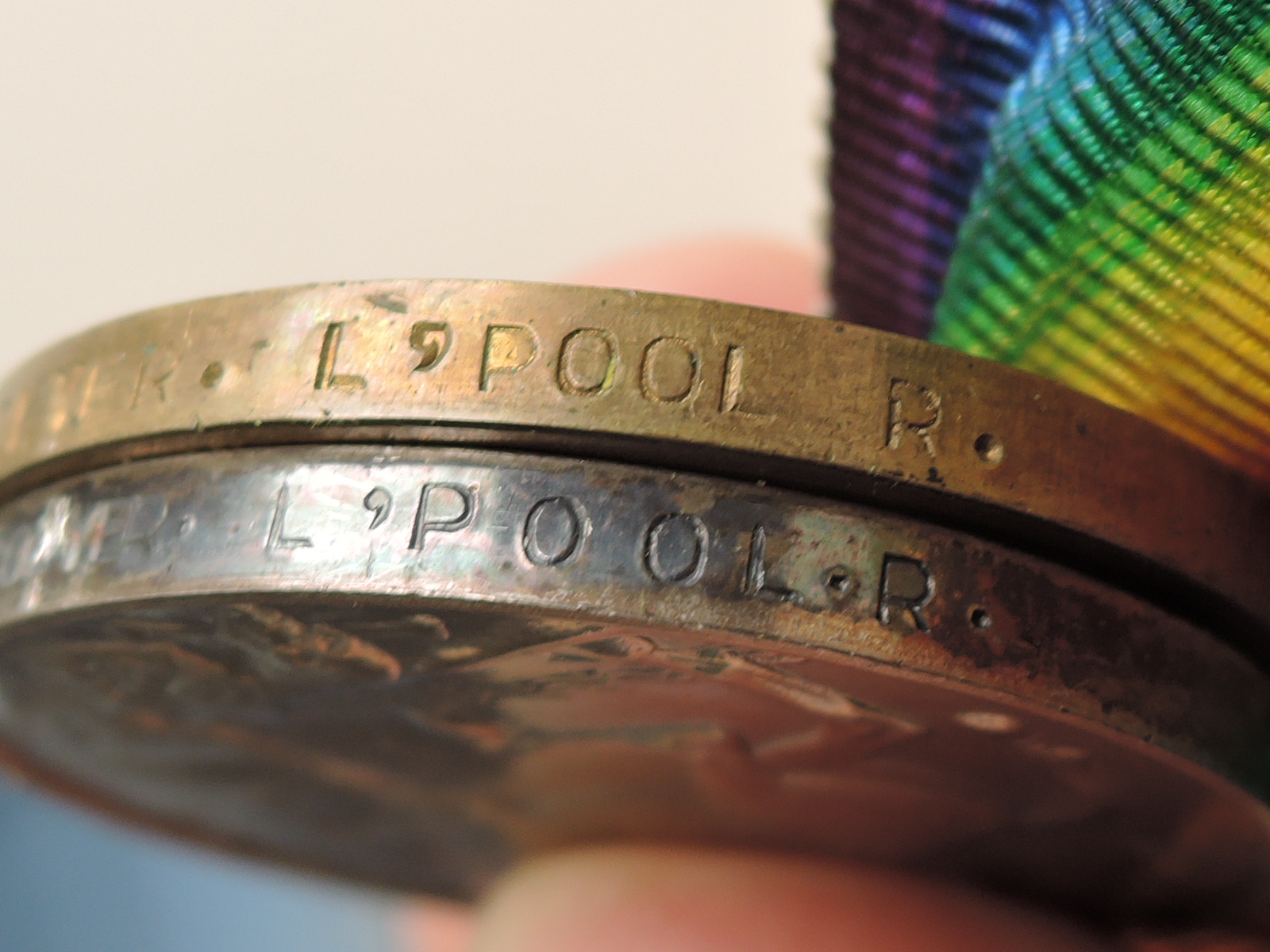 A WWI Trio, 1914-15 Star, War & Victory Medals to 17902 PTE.T.COLLYER.L/POOL.R,killed in action 11/ - Image 6 of 6