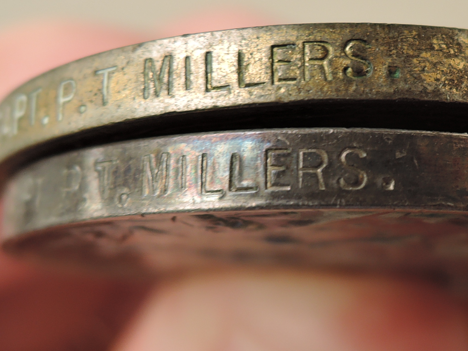 A WWI Military Cross Group of Four Medals to CAPT.P.T.MILLERS.M.C 14/BTN.A.I.F, Military Cross - Image 4 of 5