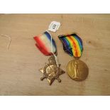 A WWI Medal Pair, 1914-15 Star & Victory Medal to K5513 C.EDWARDS.L.STO.R.N