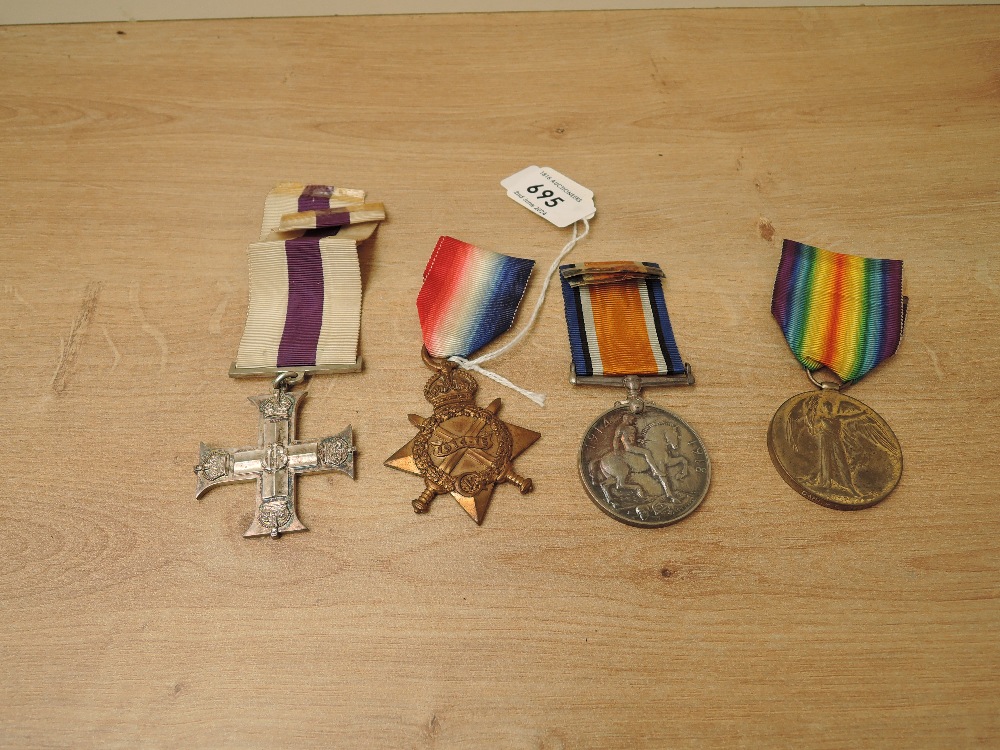 A WWI Military Cross Group of Four Medals to CAPT.P.T.MILLERS.M.C 14/BTN.A.I.F, Military Cross