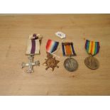 A WWI Military Cross Group of Four Medals to CAPT.P.T.MILLERS.M.C 14/BTN.A.I.F, Military Cross