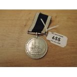 A Edward VII Royal Naval Long Service and Good Conduct Medal to 281483 A.W White.Stoker.P.O HMS