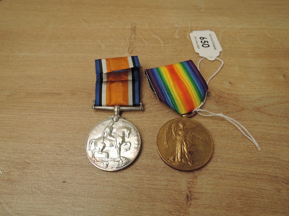 A WWI Medal Pair, War & Victory to 5426 SGT.J.EDMUNDS.R.W.FUS, both with ribbons