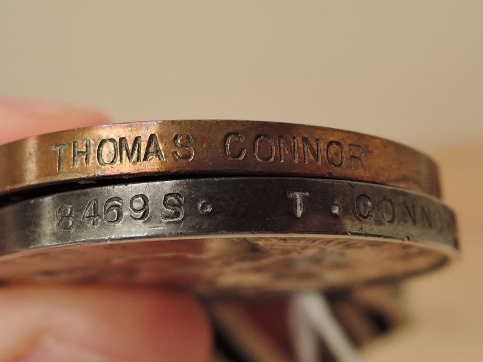 A WWI War Medal and a Special Constabulary Long Service Medal with Long Service 1929 and The Great - Image 3 of 4