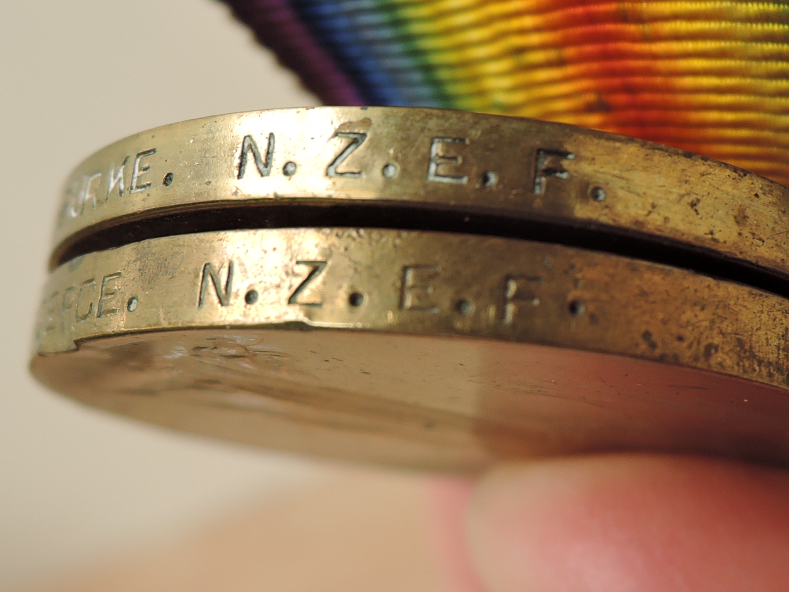 A WWI Victory Medal to 4/2367 SPR.H.R.BURKE.N.Z.E.F (New Zealand Expeditionary Force) along with a - Image 5 of 5