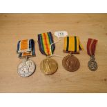 A Trio of WWI Medals to S/NURSE.G.MORGAN.T.F.N.S ( Territorial Force Nursing Service ), War Medal