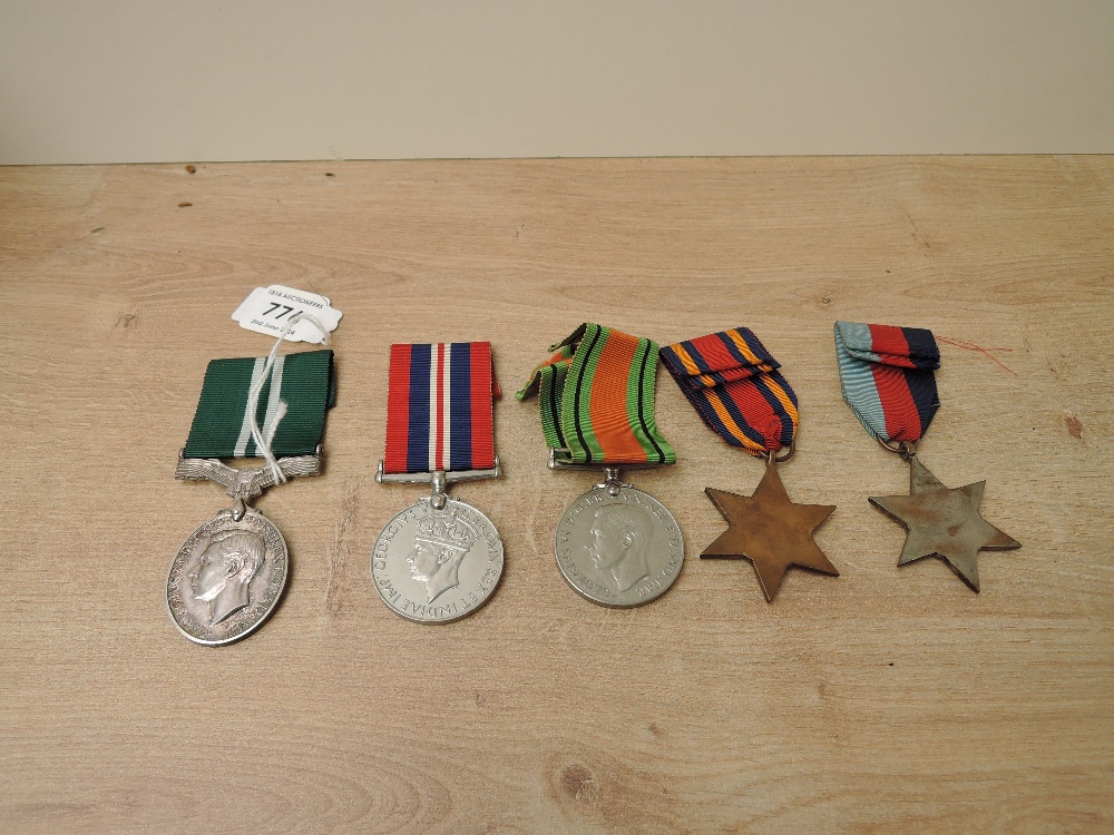 A WWII Five Medal Group to 856723 L.A.C.T.REDFERN.A.A.F, 1939-45 Star, Burma Star, Defence Medal, - Image 2 of 5