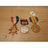 A WWI Medal Trio, 1914-15 Star to 67406 BMBR.S.J.SLOAN.R.F.A, War Medal & Victory Medal to 67406