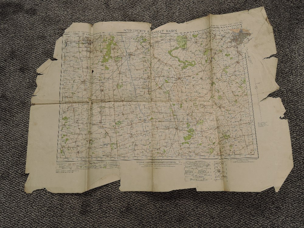 A collection of 22 Ordnance Survey WWII C.1940 Great Britain Maps - Image 2 of 2