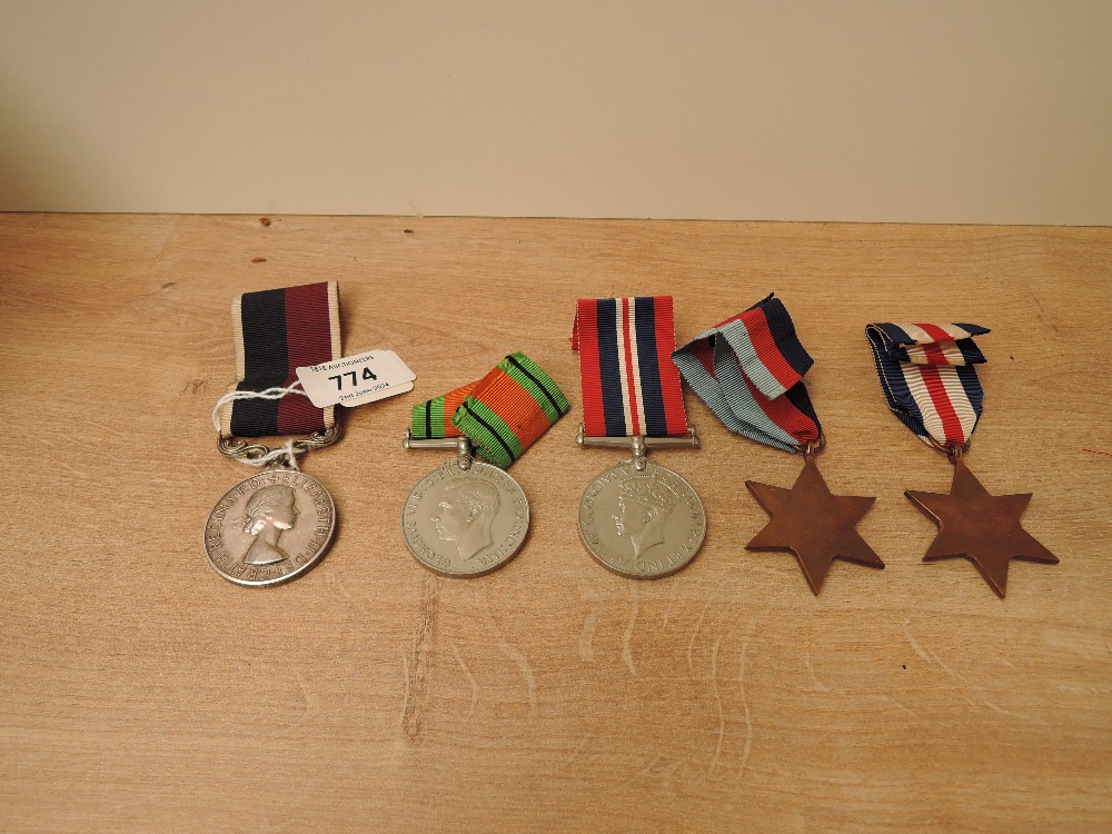 A WWII Five Medal Group to 4002269 SGT.J.J.TALBOT.RAF, 1939-1945 Star, France & Germany Star, - Image 2 of 4