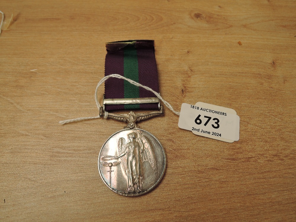 A George VI British General Service Medal 1918-62, S.E.Asia 1945-46 clasp to THE REVERAND A.J. - Image 2 of 4