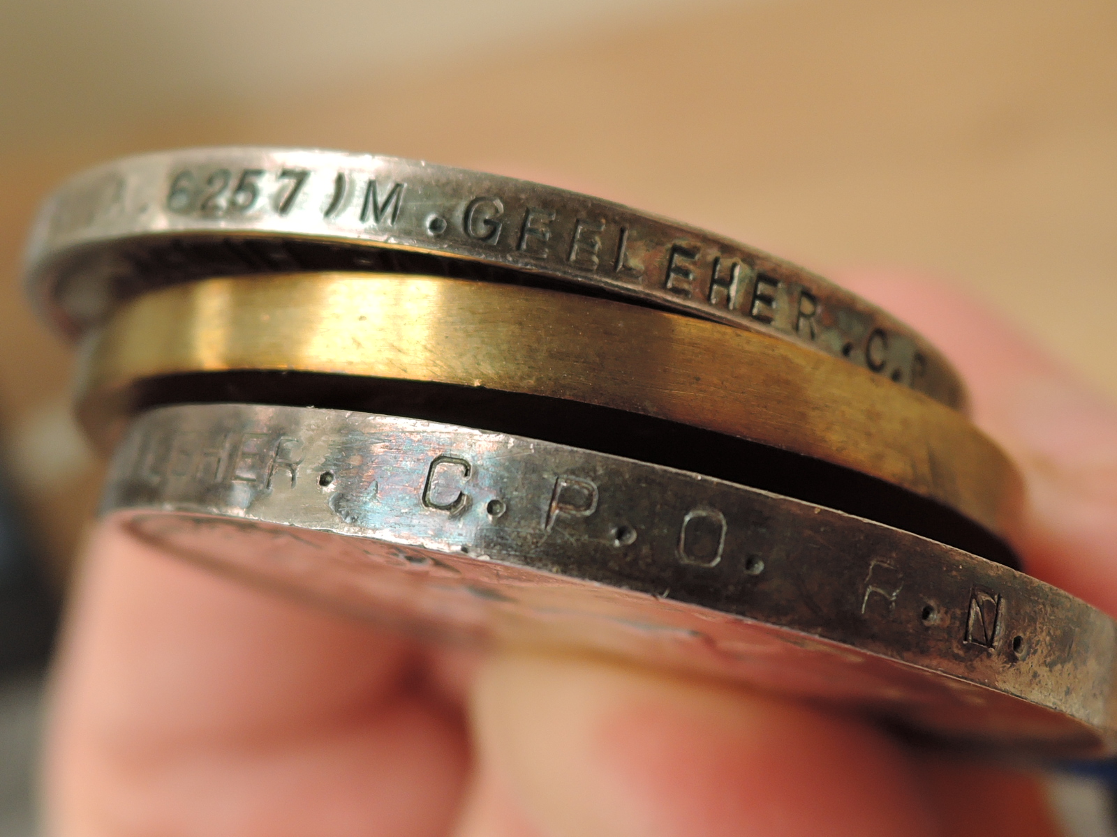 A WWI Trio, 1914-15 Star, War and Victory Medal, 1914-15 Star to 180179 M.GEEHELER.ACT.C.P.O.RN - Image 4 of 4