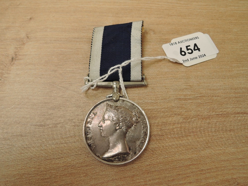 A Queen Victoria Royal Naval Long Service and Good Conduct Medal to John Jones BOATn HM Coastgu - Image 2 of 4