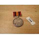 A Queen's South Africa Medal to 2979 SGT.J.?.Gorden Highrs, naming difficult to read, Campaign