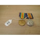 A WWI Medal Pair, War & Victory Medals to 22370 T.PARTINGTON.STO.1.R.N, both with ribbons