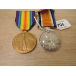 A pair of WWI Medals to LIEUT.B.B.GRAY, said to be LIEUT.B.B.GRAY 29th CANADIAN.INF ATT/D.CAMERON.