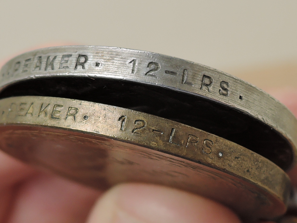 A WWI Medal Pair, War & Victory Medals to GS-16404 PTE.R.H.PEAKER.12-LRS, both with ribbons - Image 4 of 4