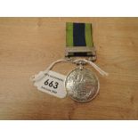 A George V Indian General Service Medal, Indiae Imp with Burma 1930-32 clasp, Royal Mint striking,