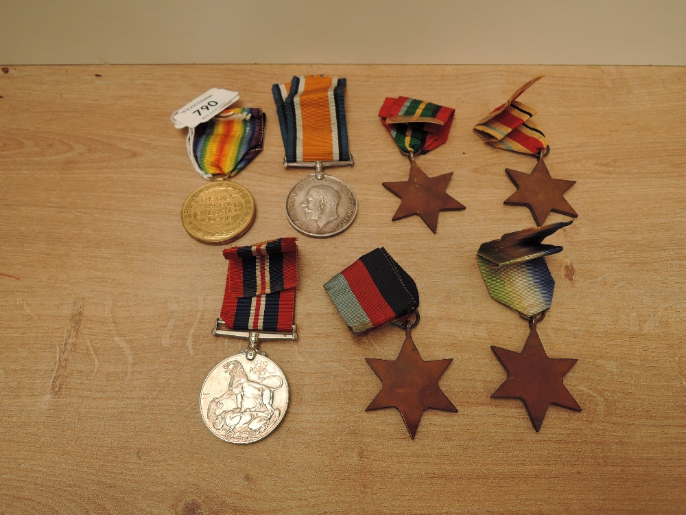 A WWI & WWII Medal Group, War & Victory to 241883 PTE.A.MADDOCK.CHES.R, 1939-45 Star, Atlantic Star, - Image 2 of 4