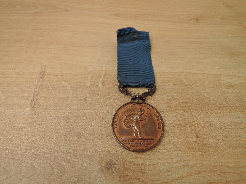 A Royal Humane Society Medal (life saving) to SERGEANT-DAVID.L.COOPER 18th April 1923 on reverse - Image 2 of 4