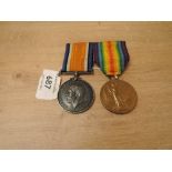A WWI Pair, War & Victory Medals to M.5570 E.EAMES.ACT.E.R.A.4.RN