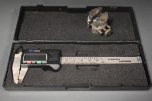 A vintage boxed micrometer