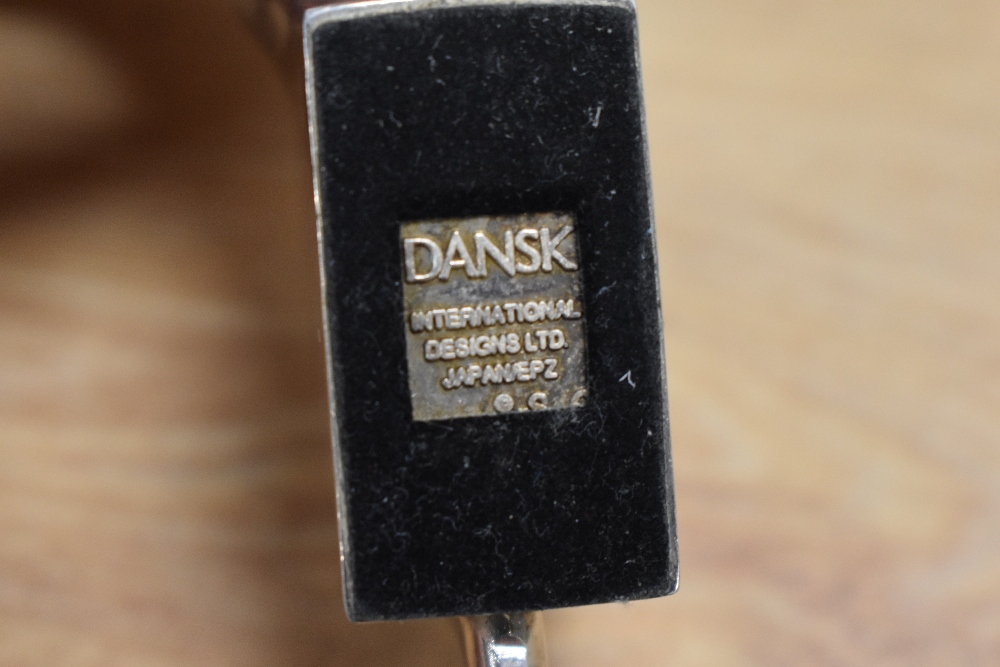 A cast-metal Dansk designs paperweight modelled as an cubist lion, moulded marks to base - Image 2 of 2