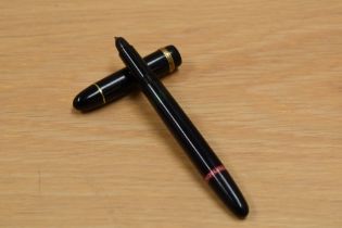 A Vinten Kuli Roll Kuli ink pen thought to be a very early type ballpoint, the ball is a ruby, circa