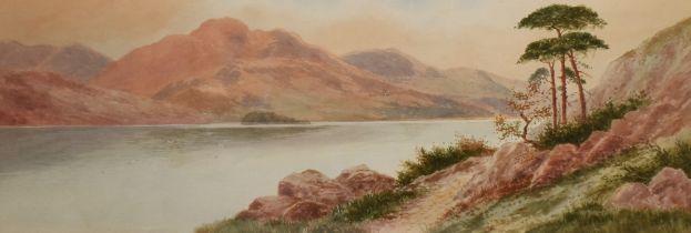 *Local Interest - Annie M. Parsons (20th Century), watercolour, 'Buttermere', Lake District,