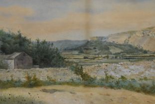*Local Interest - H.Bayfield (19th/20th Century, British), watercolour, A view towards Whitbarrow Sc