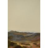 Lizzie Walley (Contemporary, British), oil on canvass, Two Lake District studies - 'Mist descended