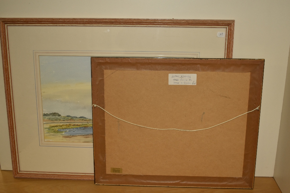 Dennis N. Grundy (20th Century, British), watercolour, Two illustrations - 'Lytham Windmill' and a - Image 6 of 6